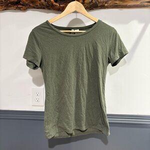 H&M Olive Green Short Sleeve Tee